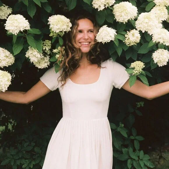 Christy Dawn - The Scarlet Dress - Color Eggshell - Size L - Picture 7 of 14